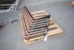 Spare Forklift Forks, Aprox. 42