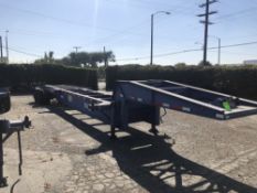 ISO 40' Step Deck Trailer, Chassis for 20' ISO Tank Containers