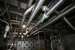 Remaining S/S Piping in Mix Tank Area, Includes Straight and Curved Sections, 2