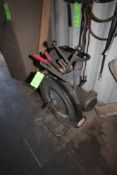 Metal Banding Cart, with Metal Banding, Cutting Tool, and Clips, Mounted on Portable Cart