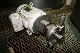 Ampco 30 hp High Shear Pump, M/N SBIV530-252-28, S/N CC-97860-1-1, with Baldor 3520 RPM Motor, 2