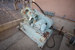 Honeywell 25 hp Air Compressor, M/N 231K1E202C2E, S/N 5105-9-9104225-1, with Baldor 1760 RPM, 208-
