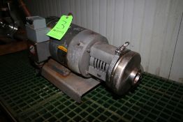 10 hp Centrifugal Pump, with Baldor 3500 RPM Motor, 208-230/460 Volts, 2-1/2