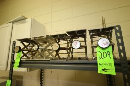 Big Jack Lab Counter Top Scissor Lifts, with Manual Knob Height Adjustment