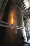 50,000 Gal. Single Wall S/S Holding Tank, Aprox. 17' 3