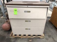 3-Drawer Lateral Filing Cabinet