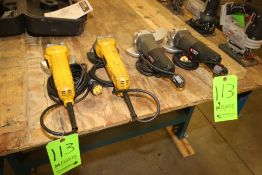 (2) Dewalt 4-1/2