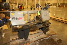 Wellsaw Horizontal Band Saw, M/N 1318, with Tiger Tooth Blade, Blade Size 1X035X150, with 20