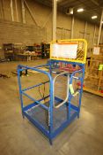 Vestil Forklift Man Basket, Overall Dims.: Aprox. 35