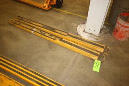 Pair of Forklift Extensions, Aprox. 72