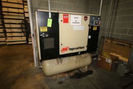 Ingersoll-Rand 25 hp Air Compressor, with Top Mounted Dryer, Horizontal Air Receiver