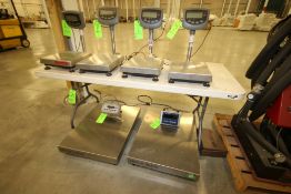 Tables, with Folding Legs, Overall Dims.: Aprox. 70