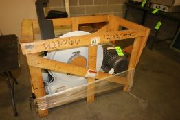 NEW 20 hp Kongskilde Blower, M/N TRL200, with 3450 RPM Baldor Motor, 208-230/460 Volts