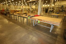 (6) Shop Tables & Other Style Tables, (3) Shop Tables, Aprox. 95