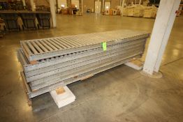 Sections of Roller Conveyor, Overall Dims.: Aporx. 120