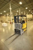 Yale 5,000 lb. Sit-Down Electric Forklift, M/N ERC050ZFN356SE082EE, S/N K602319, with 36 Volt