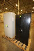 2-Door Vertical Metal Cabinets, with 2-Hinge Doors
