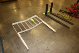 Spare Mast & Spare Forks for Forklist, Aprox. 48