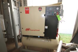 Ingersoll-Rand 15 hp Air Compressor, M/N SSR UP6-15-125, S/N PX7840U06292, 125 PSIG, with 8 hours (