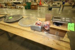 (4) NEW Hercules Foot Switches, Cat. No. 532-SWH, with NEW Hirsh Digital Controller, with (4) 29