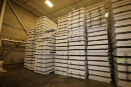 Aprox. (357) Stryofoam Panels, with Galvanized Iron Studs, Dims. of Panels Includes: Aprox. 169