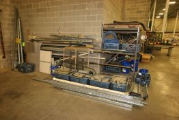 Contents of Shop Area, Includes Scrap Conduit, Studs & Track, 3-Shelf Unit with Contents, Laundry