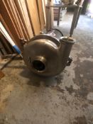 Waukesha Cherry Burrell 2-HP Centrifugal Pump, Model 2065, S/N 103043, 1725 RPM, 208-230/460 V (