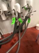 (4) Transfer Hoses with (4) S/S 2