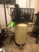 Ingersol Rand 5-HP Air Compressor, Model TS4N5, S/N CBV181030, 175 PSI, 230 V, 1 Phase