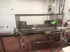 Norland International 16-Station Inline Bottle Sanitizer, Model BR 5000, Bottle Gripping and