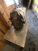 Waukesha Cherry Burrell Hydraulic Operated Positive Displacement Pump Head, Model 060, S/N 268455 (