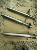 (3) Inline S/S Filters / Strainers, (2) 2