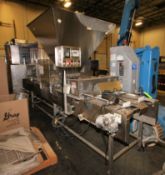 Hinds Bock S/S 6 - Piston Muffin Depositor, Model 6P-08A, SN 4373, with S/S Hopper, Denester, 26