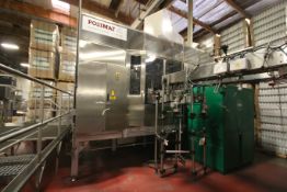 2006 Posimat 2-Station Access Series 2XN-20 Bottle Unscrambler, Type 2XN-20, S/N 11399.3.01 with S/S