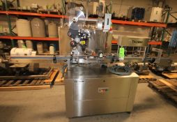 2017 Tadbik Pressure Sensitive Labeler, Model TD 700M, S/N 2962, Full Wrap Around Labele