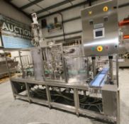 2013 Pack Line 2-Wide Cup Filler, Model PXG-2, S/N PL700546 with 5