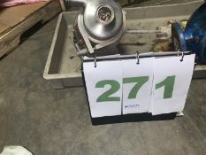 SS Pump -- (LOCATED IN IOWA, RIGGING INCLUDED WITH SALE PRICE) -- Optional Palletizing Fee $25.