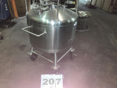 200 Liters Sharpville Pharma Quality Stainelss 316L Steel Reactor, Workign Pressure 40 PSI at 300 F,