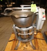 Hobart S/S VCM, M/N HCM450, S/N 56-1218-748, 230 Volts, 3 Phase, 5 hp 1140 RPM Motor, with Tilt,