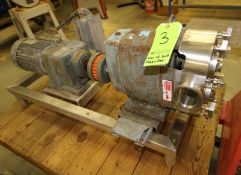 Waukesha Positive Displacement Pump, with 3