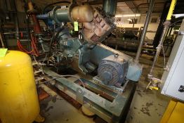 Belliss & Morcom 250 hp High-Pressure Reciprocating Compressor, M/N VH15H3N, S/N 9082, Stroke 165.