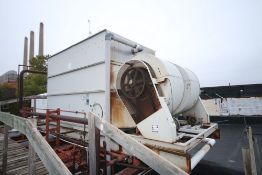 BAC Ammonia Evaporative Condenser, M/N VOL-286-N, S/N 96800177 (NOTE: Mounted on Roof Near Silos) (
