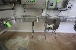 S/S Discharge Product Conveyor with Spray System, with 3