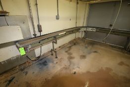 Section of Discharge Conveyor, with 180 Degree Turn and Straight Section, with Aprox. 11