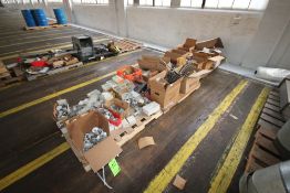 Lot of Assorted Blow Molder Parts, Includes Blow Pins, Shafts, Neck Parts, Plugs, and Other