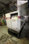 Gardner Denver 75 hp Rotary Screw Air Compressor, M/N EBMOLC, S/N U14364, 460 Volts, with Weg 1785