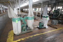 1-Grizzly Dual Dust Collection System, with 3 hp Motor, 220 Volts, 3600 RPM Motor, and 1-Single