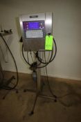 Markem Imaje Ink Jet Coder, M/N 9020, with Digital Display, with Ink Head and Stand (DA)