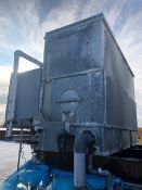 Hydrotower Evaporative Condenser, S/N 7225-2-1665-714, Belt Size: 3BP103, with Plastic Advantage