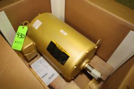 NEW Baldor 20 hp Motor, Frame 260T, 230/460 Volts (BM)